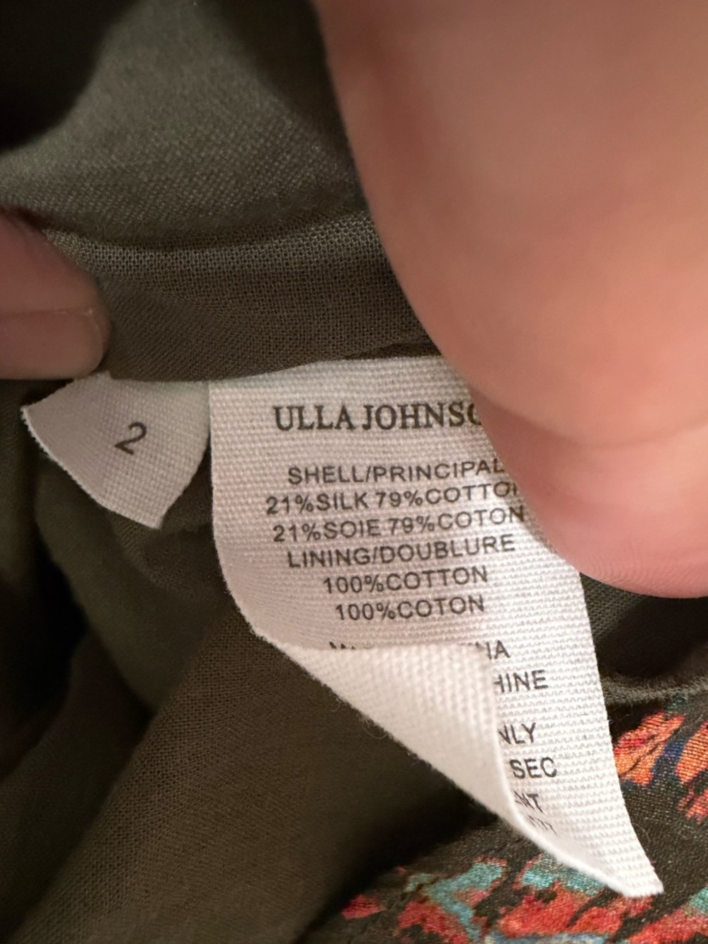 Ulla Johnson Sarafina Ruffle Cutout Minidress - size 2 - Picture 5 of 5